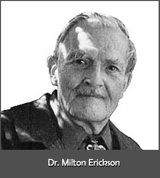 Milton Erickson, the father of modern hypnotherapy