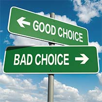 How to stop making bad choices